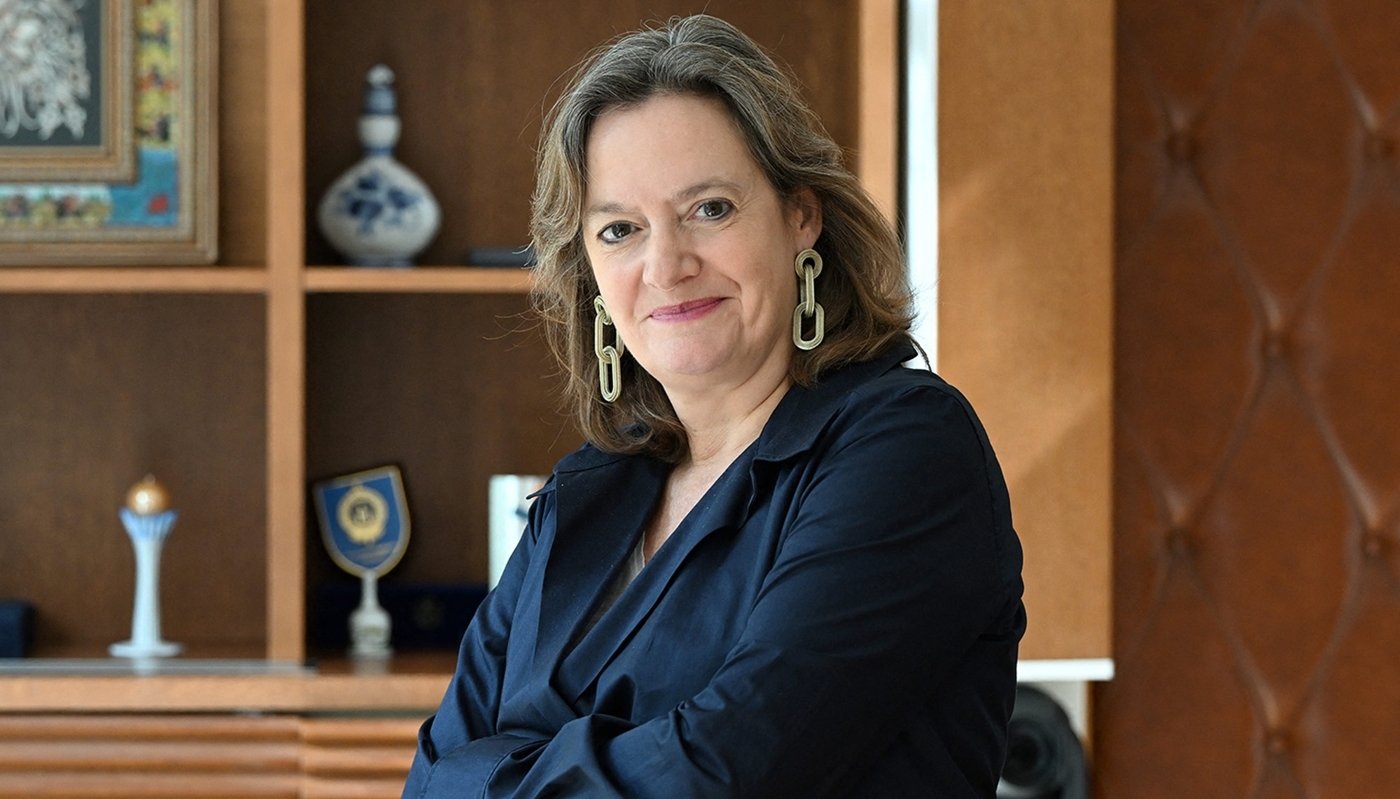 Julie Couturier , présidente du Conseil national des barreaux, le 15 septembre 2025, à Paris.