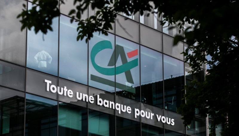 Vue du siège du Crédit agricole, à Montrouge.