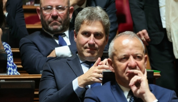 Mathieu Darnaud, au Sénat, le 2 octobre 2024.