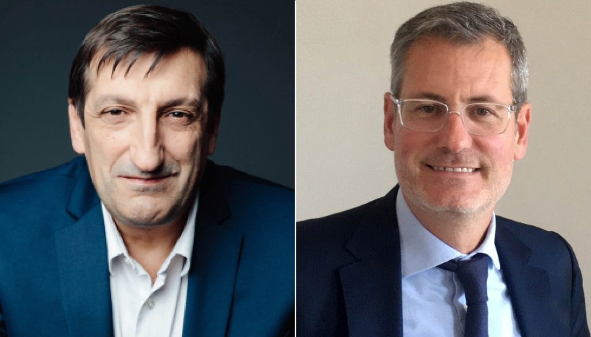 Guillaume Darrasse et Patrice Moulin.