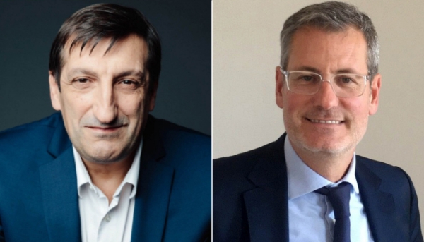 Guillaume Darrasse et Patrice Moulin.
