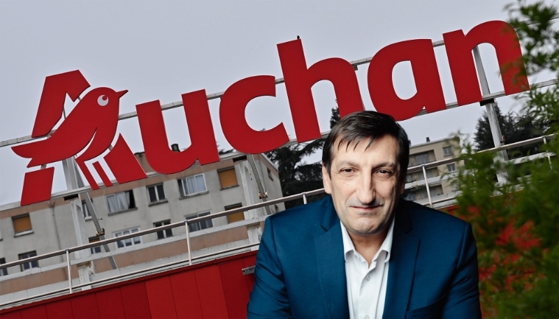 Le président d'Auchan France, Guillaume Darrasse.