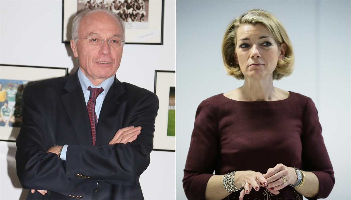 Les deux derniers partants du comité d'éthique de BFM TV : Denis Jeambar (en 2012) et Anne Levade (en 2016)

