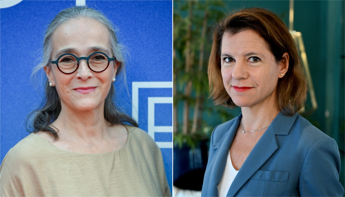Delphine Ernotte Cunci, PDG de France télévisions, et Catherine MacGregor, DG d'Engie.