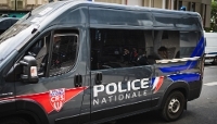 Un véhicule Fiat des CRS.