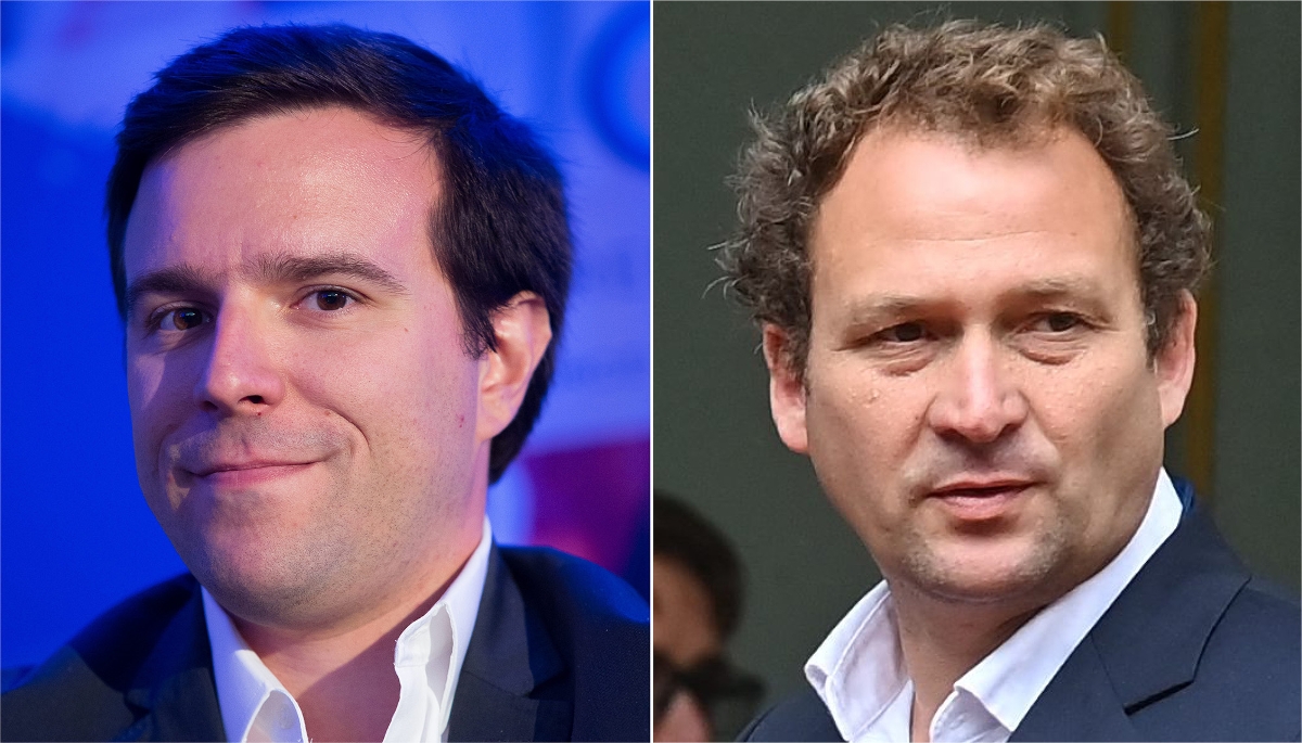 Édouard Fillias (à g., en 2014) et Jean-Baptiste Doat.