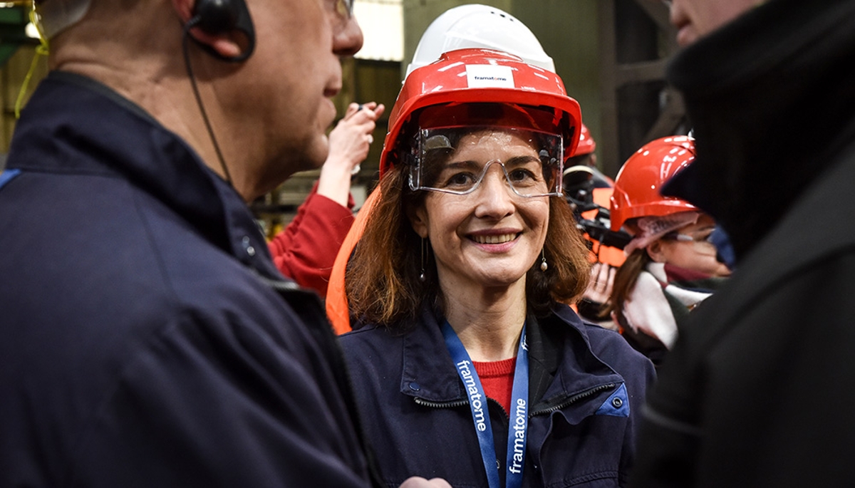 Élisabeth Terrail, Senior Vice President Human Resources chez Framatome, ici en mars 2023.