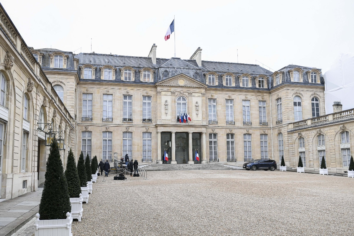 Le Palais de l'Elysée.