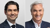 Emmanuel Pitron, directeur général, et Philippe Caduc, président-directeur général du Groupe Adit.