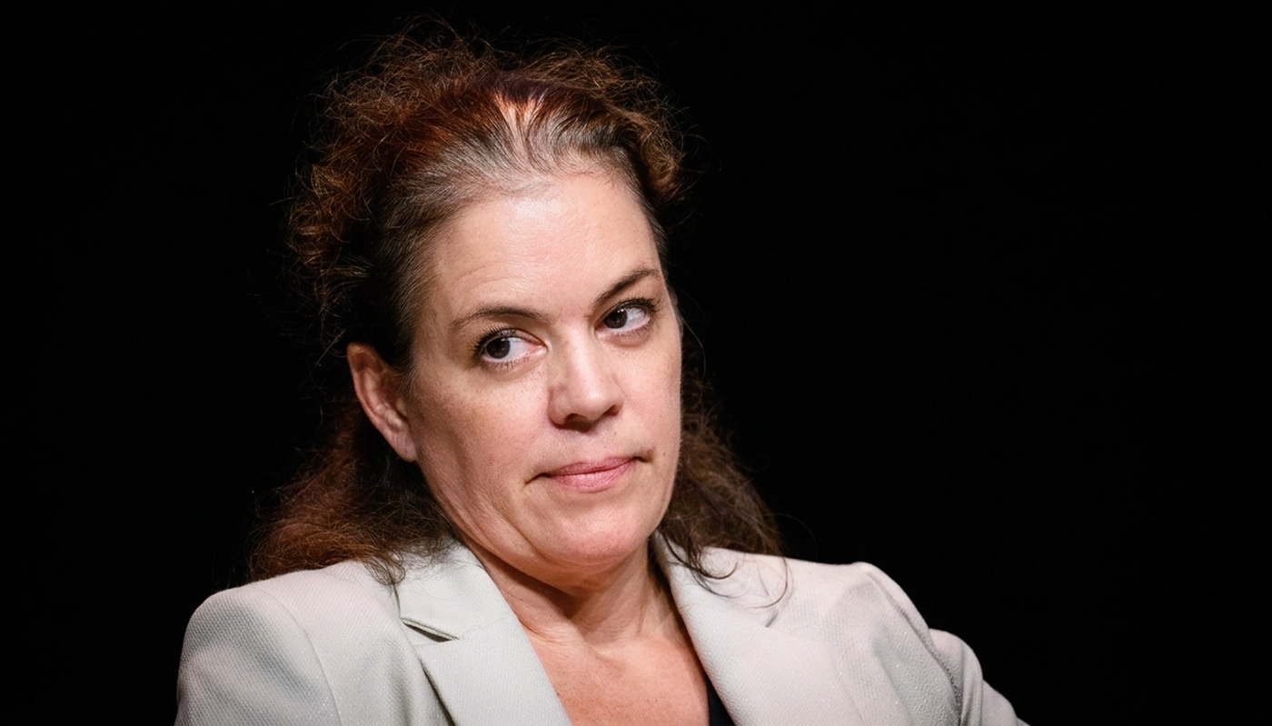 Émilie Piette, présidente du directoire de RTE, lors de l'Université d'été de l'Économie de demain, le 28 août 2026 à Paris.
