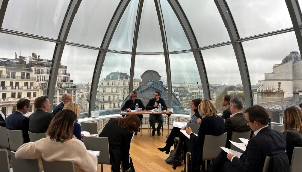 L'assemblée générale d'Entreprises et Médias du 26 mars 2024, à la Maison de l'Alsace à Paris.