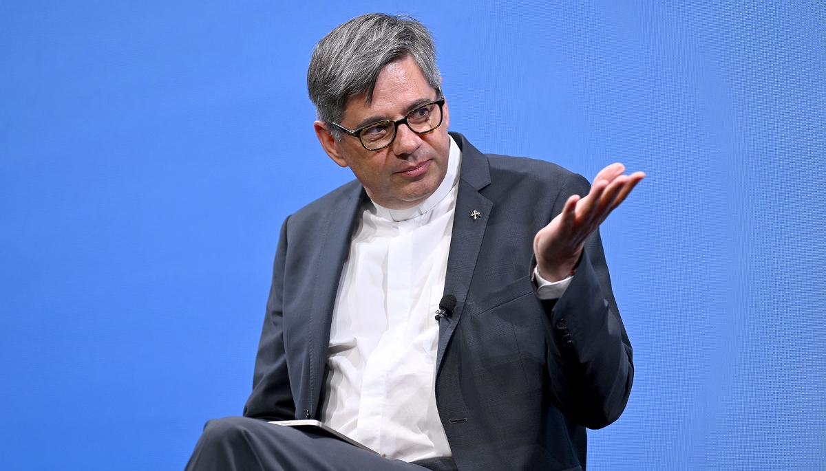 Le prêtre Éric Salobir, conseiller numérique du Vatican.