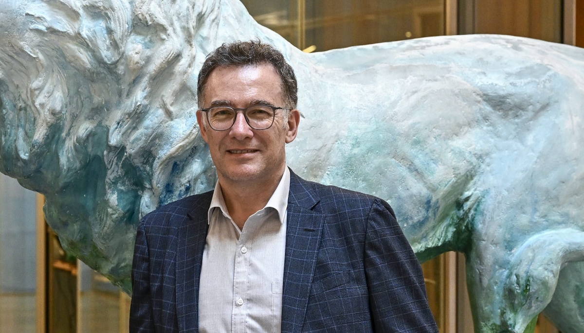 Le président par intérim du groupe Ebra, Éric Petitgand.