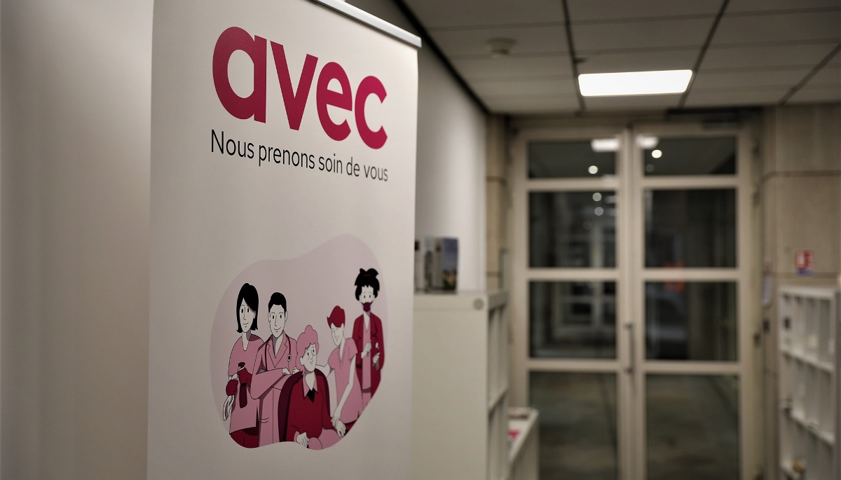 Dans l'un des établissements du groupe médico-social AVEC.
