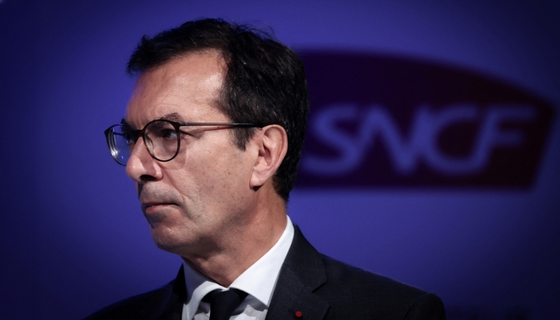 Jean-Pierre Farandou, PDG du groupe SNCF, à Paris, le 28 juin 2024.
