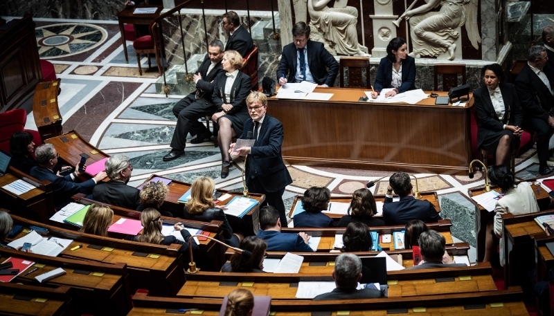 Le ministre de l'agriculture Marc Fesneau à l'Assemblée nationale.