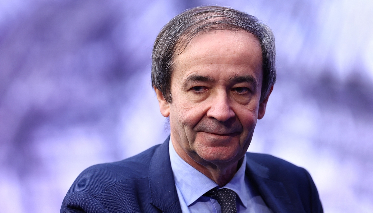 Bernard Fontana, lors d'un sommet au Grand Palais à Paris, le 26 novembre 2025.