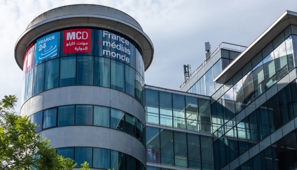 Le siège de France Médias Monde, à Issy-Les-Moulineaux.