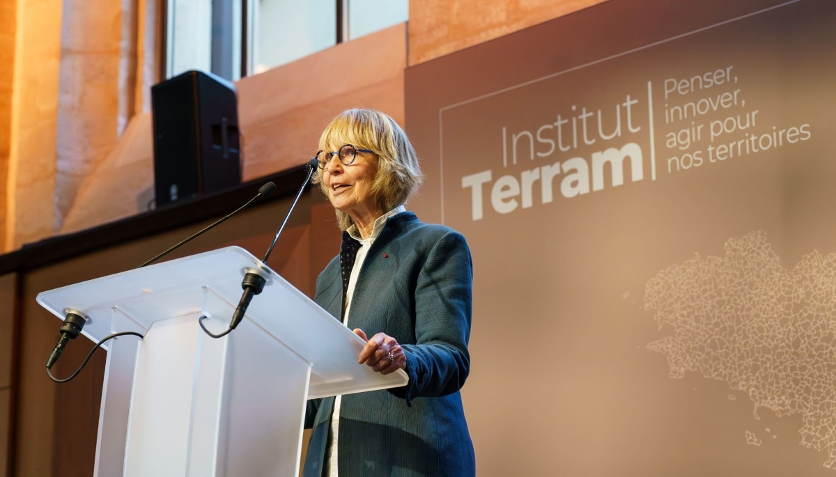 La présidente de l'Institut Terram, Françoise Nyssen.