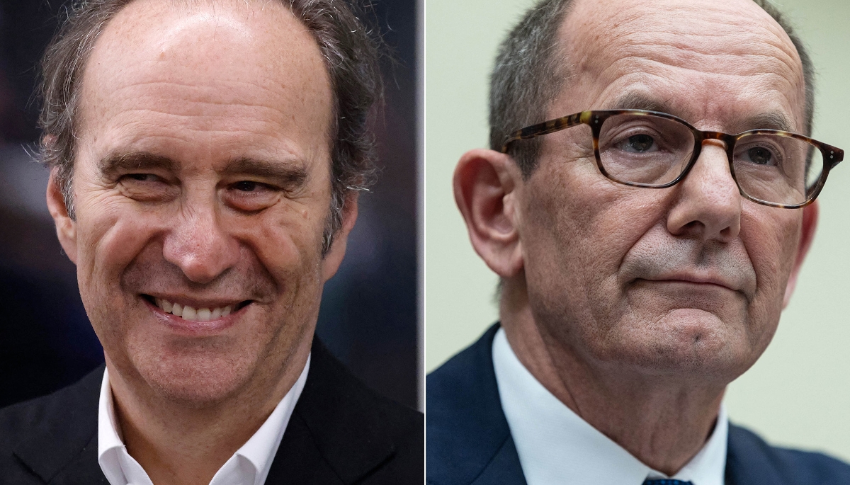 Xavier Niel, fondateur de Free, et Fred Thiel, patron de Mara Holdings.