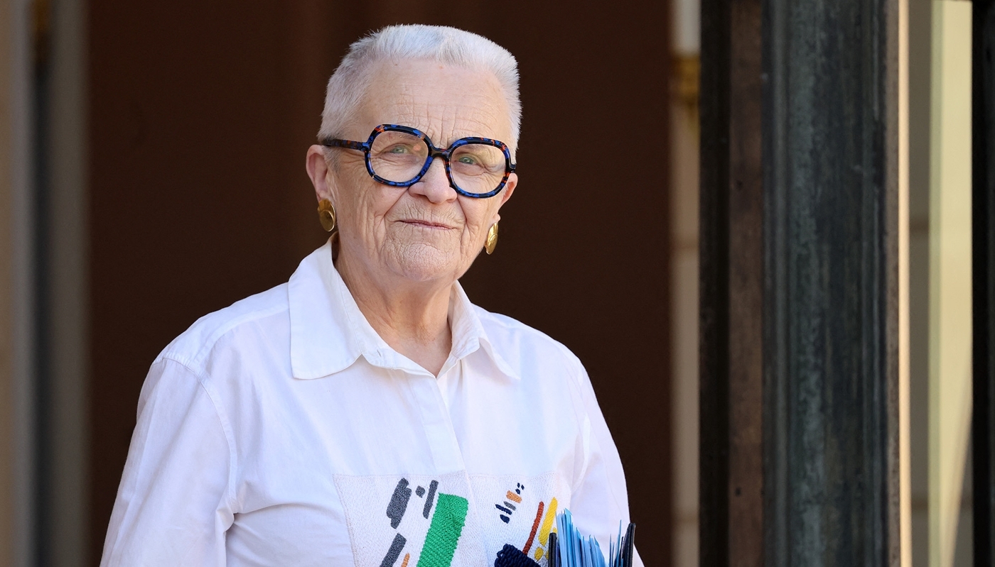 Françoise Gatel, ministre de l'aménagement du territoire et de la décentralisation, à l'Élysée, le 8 avril 2026.
