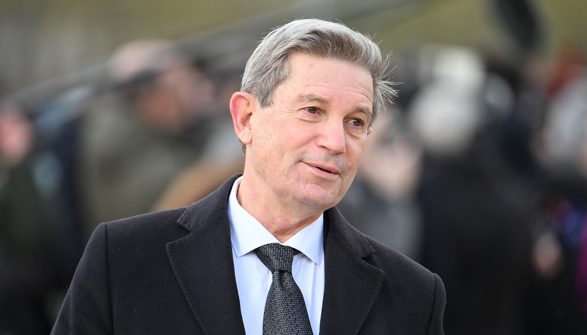 Louis Gautier, à l'Hôtel des Invalides, avant un hommage rendu à Lionel Jospin, à Paris, le 26 mars 2026.