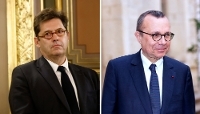 Les préfets Georges-François Leclerc et Pierre-André Durand.