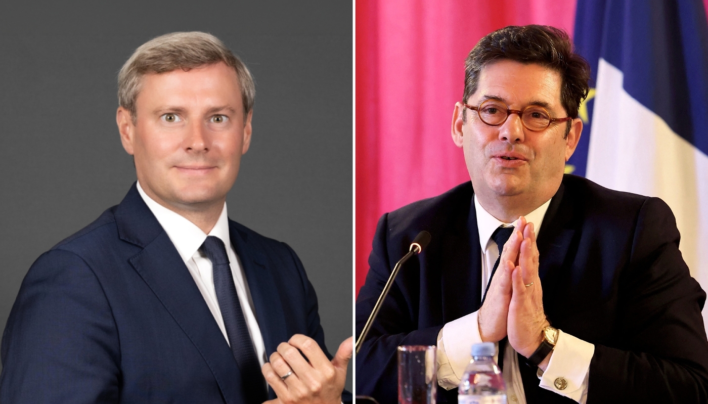 Franck-Philippe Georgin et Georges-François Leclerc.