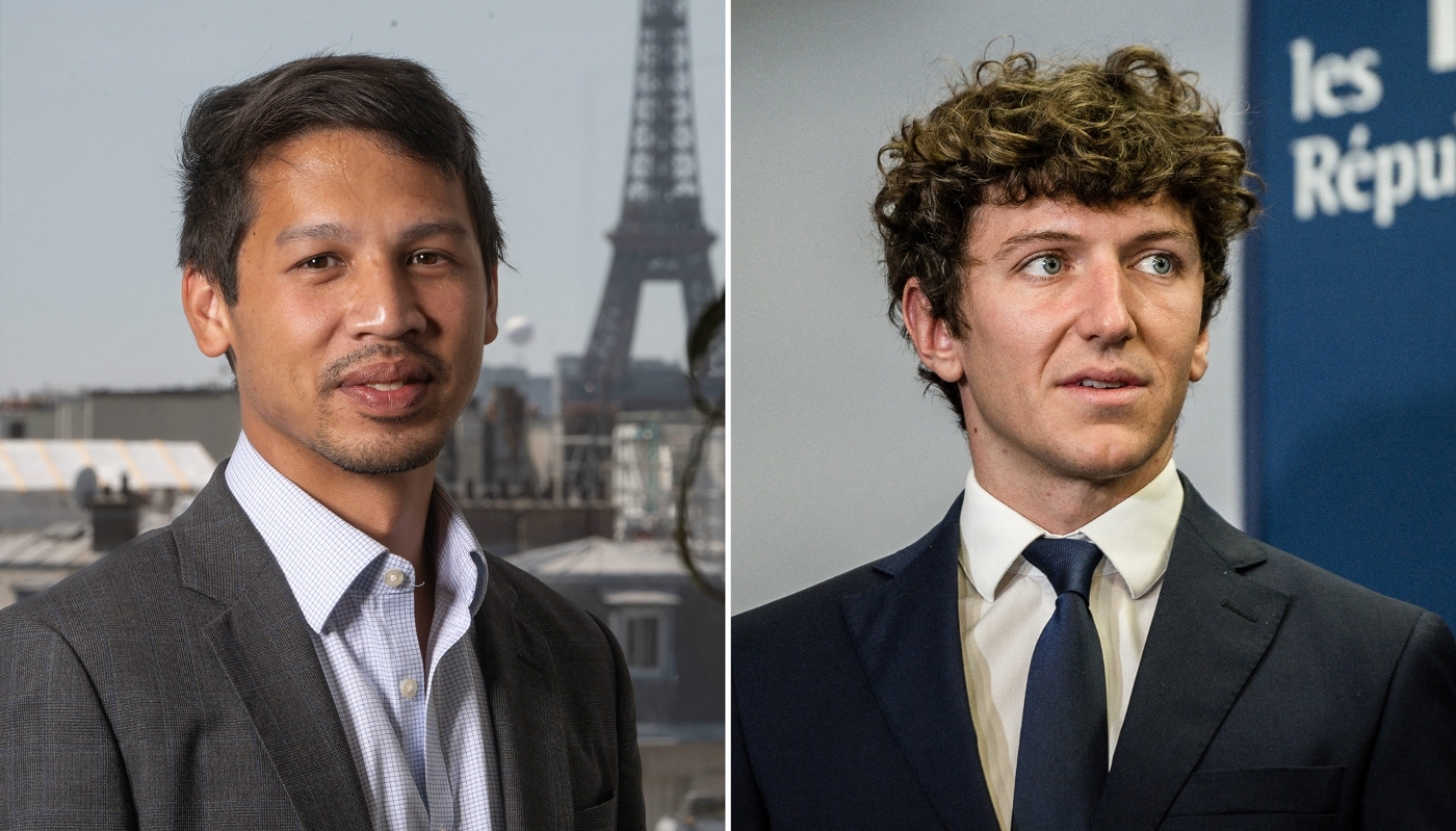 Florian Gérard-Mercier et William Thay, cofondateurs du think-tank Le Millénaire.