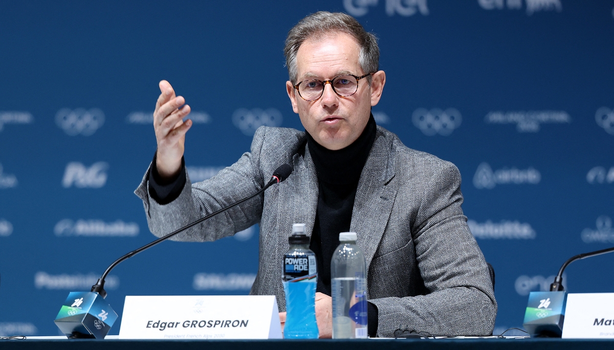 Edgar Grospiron, président du Cojop.