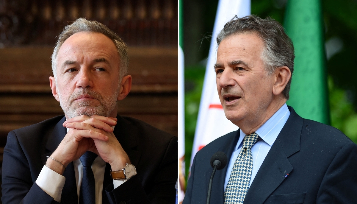 Emmanuel Grégoire (à g.) et Jean-François Legaret.