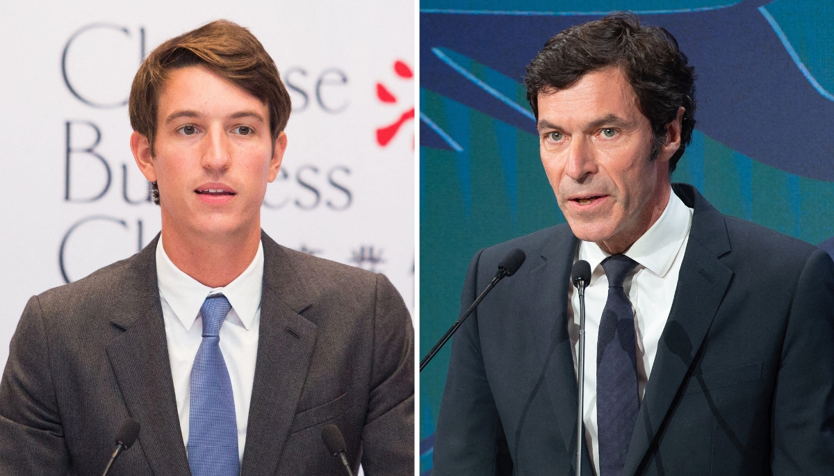 Alexandre Arnault et Jean-Jacques Guiony.