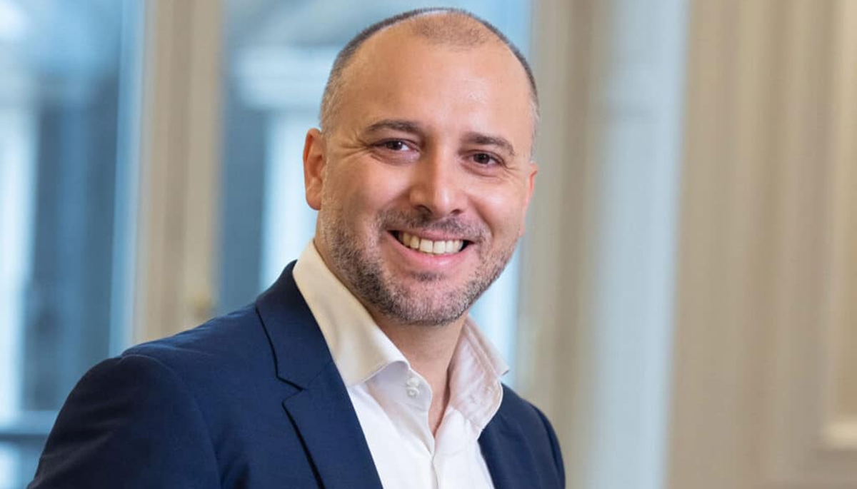 Hadrien de Bardies, managing director du bureau parisien d'Advent International.