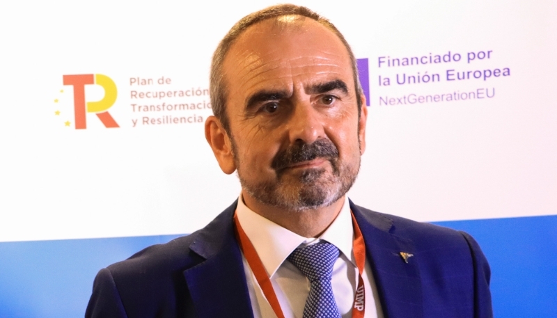 Juan Tomás Hernani, PDG de Satlantis et président du YEESS, le 3 juillet 2023.