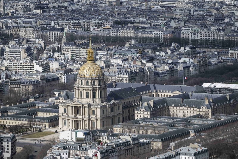 L'Hôtel des Invalides à Paris, où le Secrétariat général de la défense et de la sécurité nationale a son siège.