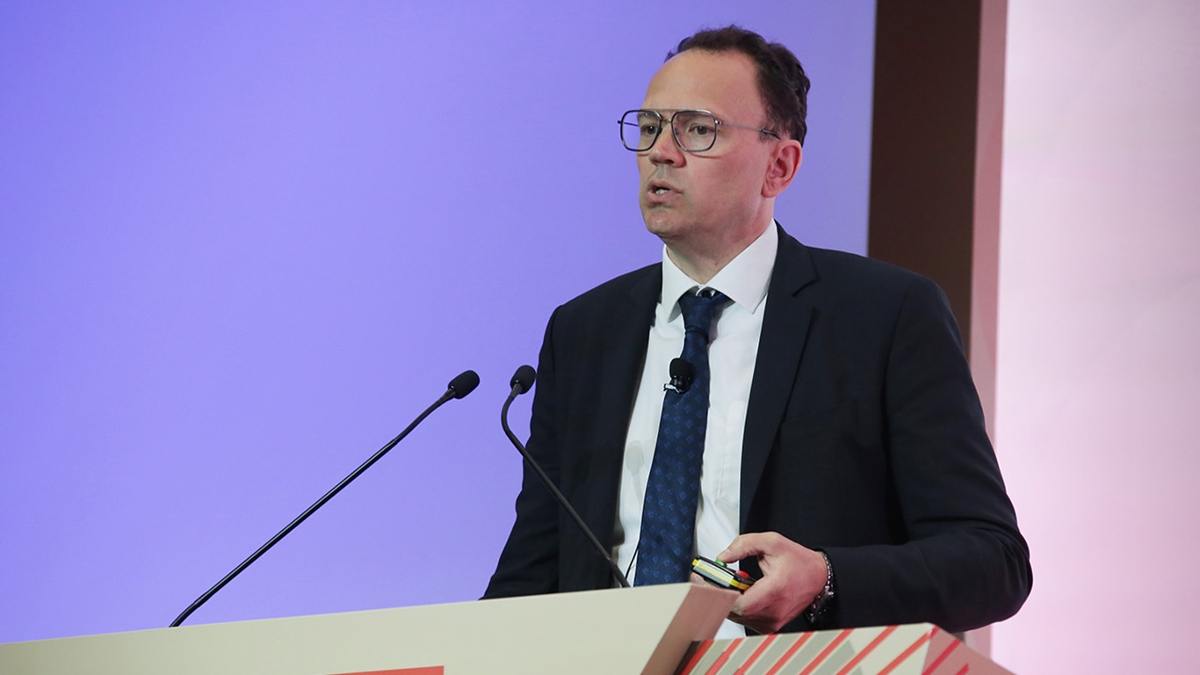 Adrian van den Hoven, directeur général de Medicines for Europe, à Lagonissi, en Grèce, le 3 juillet 2024.