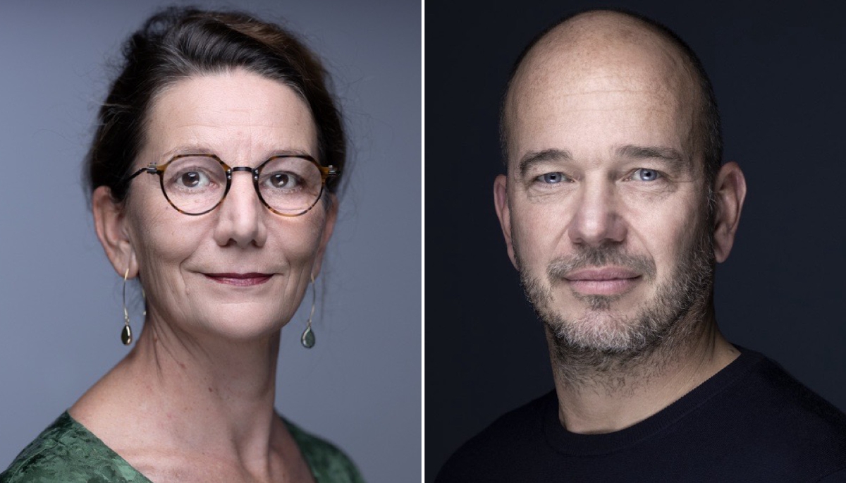 Sophie Huet et Éric Baradat.