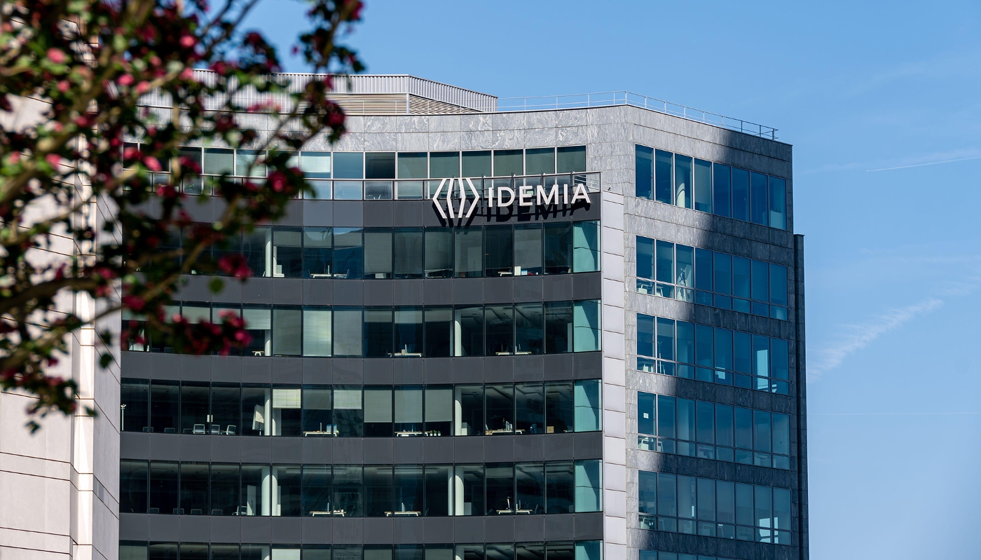 Le siège d'Idemia, à La Défense.
