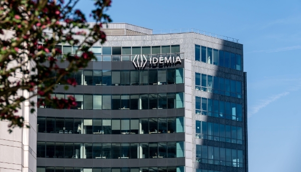 Le siège d'Idemia, à La Défense.