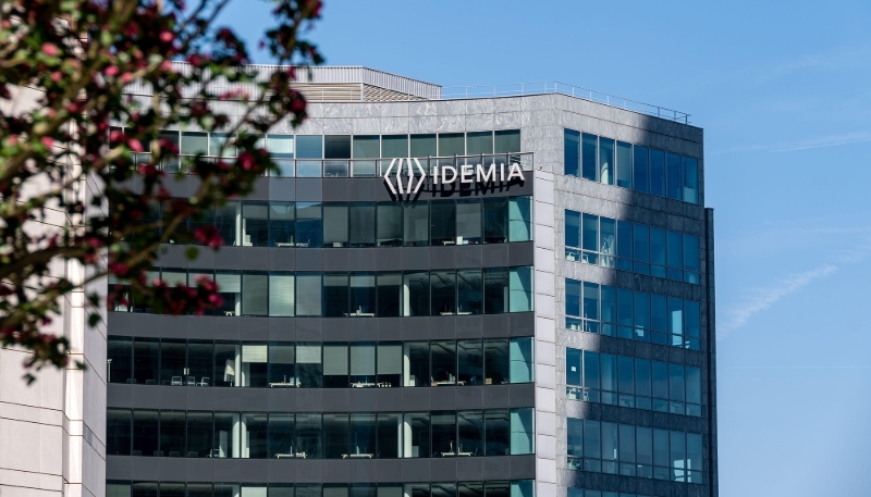 Le siège d'Idemia, à La Défense.