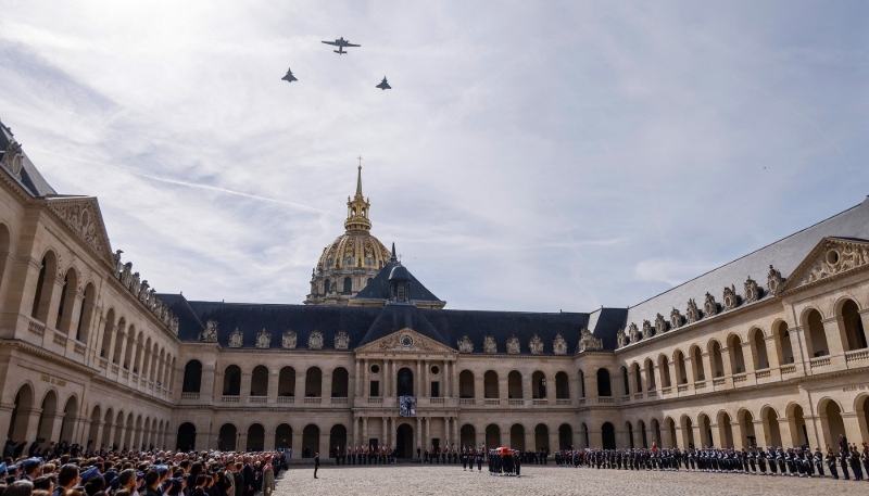 L'Hôtel des Invalides à Paris, où se trouve le siège du SGDSN.