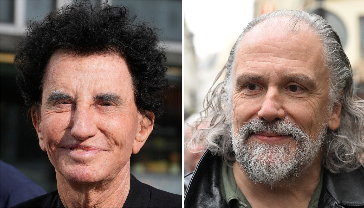 L'ancien président de l'Institut du monde arabe, Jack Lang, et l'écrivain Simon Liberati.