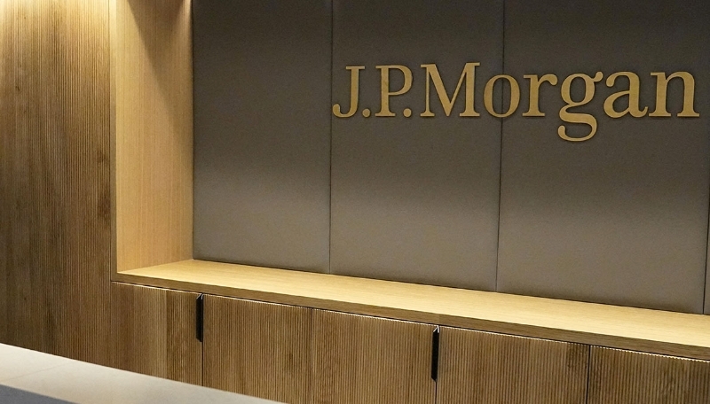 Siège de la banque américaine JP Morgan à Paris, en juin 2021.