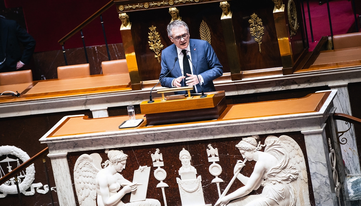 Philippe Juvin, à l'Assemblée nationale, le 25 mars 2026.