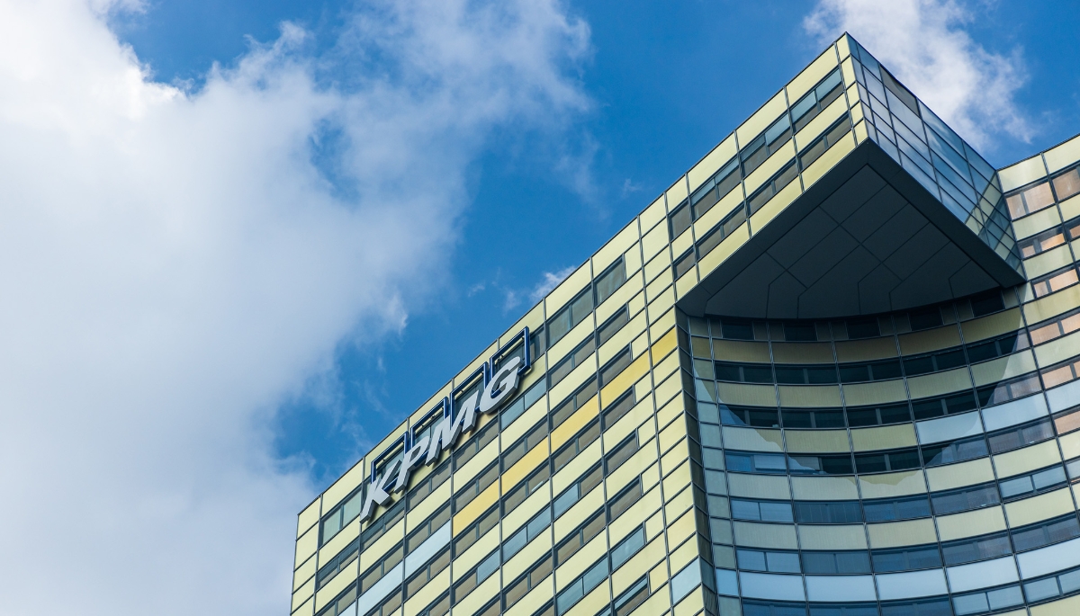 Siège de KPMG, dans la tour Eqho, à La Défense.