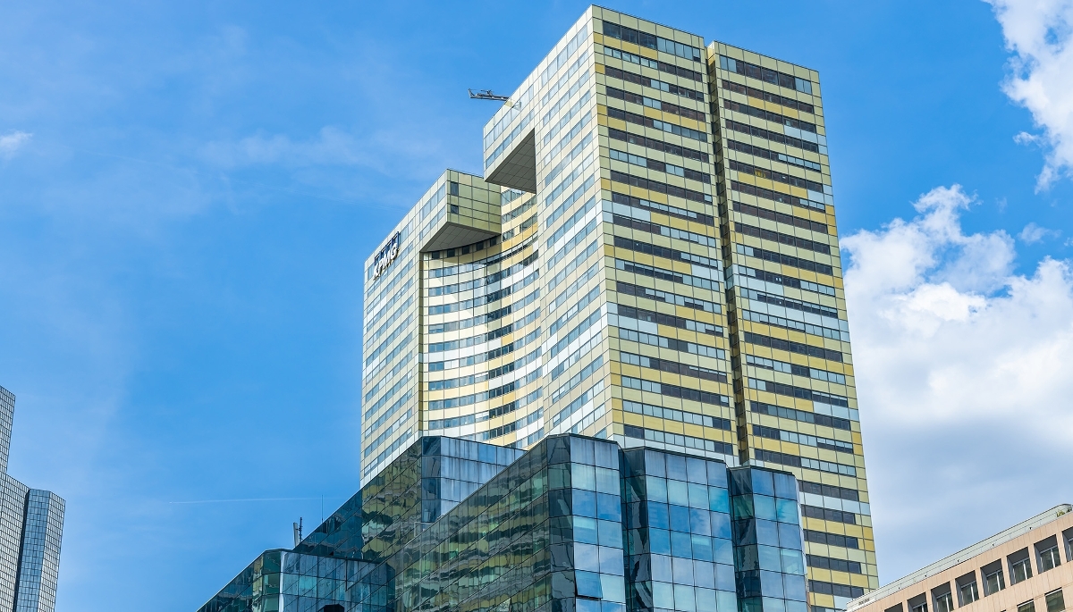 Le siège de KPMG, dans la tour Eqho de La Défense.
