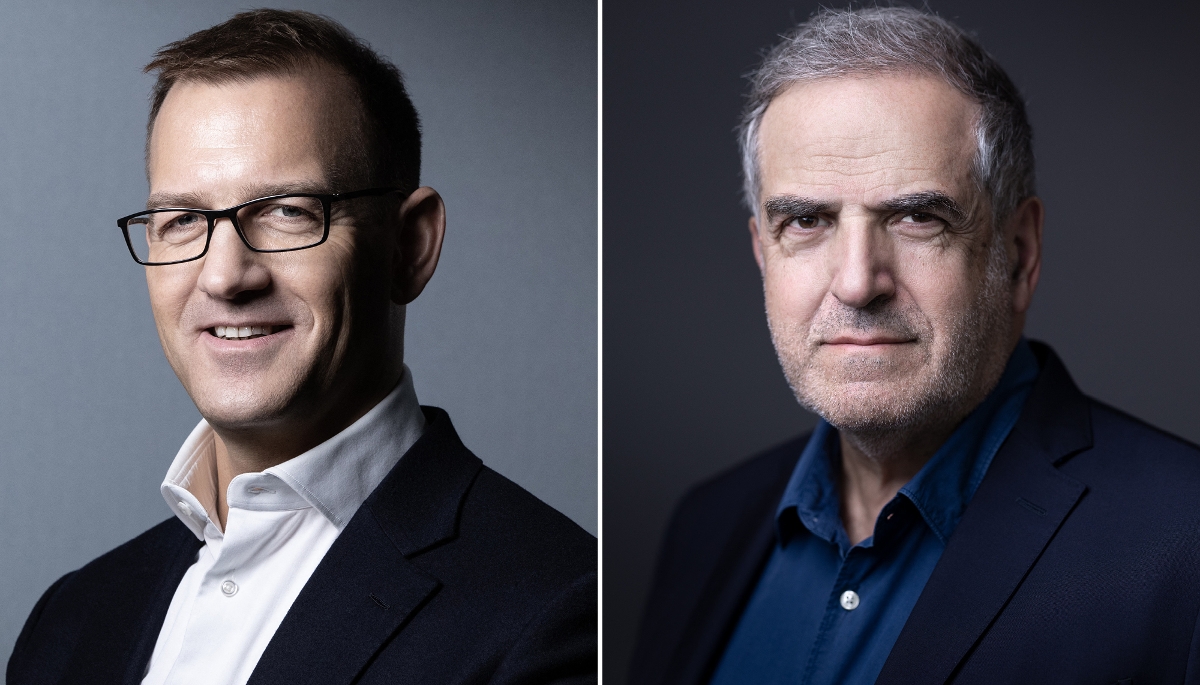 Daniel Kretinsky et Christopher Baldelli.