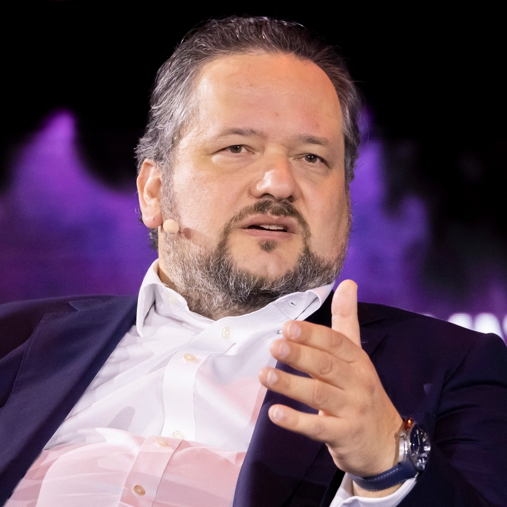 Slawomir Krupa, lors du salon VivaTech, à Paris, le 17 juin 2026.