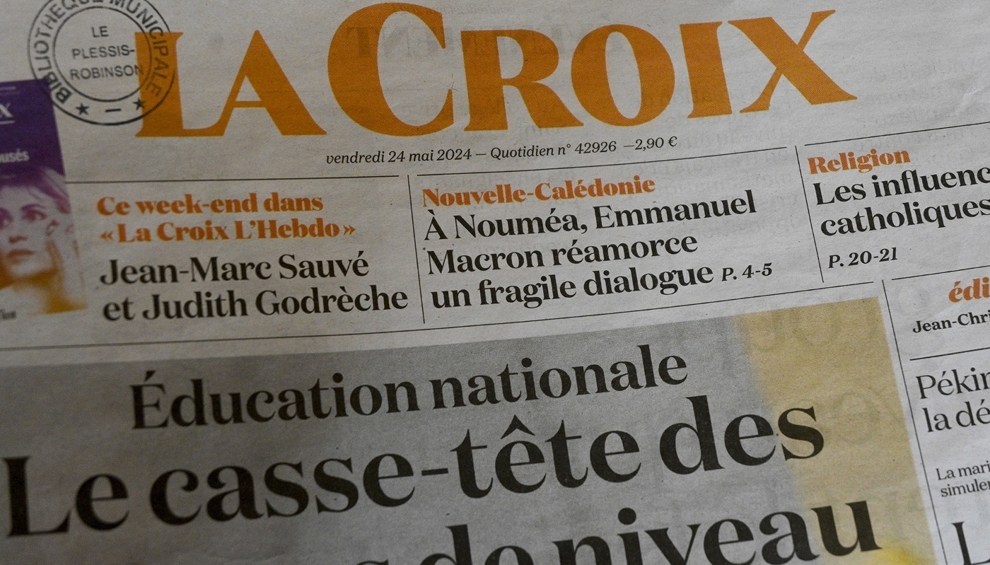 Illustration du journal La Croix.