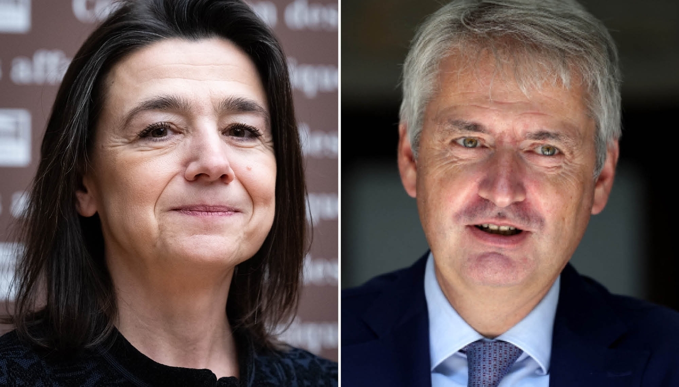 Alexandra Laferrière et Emmanuel Besnier.